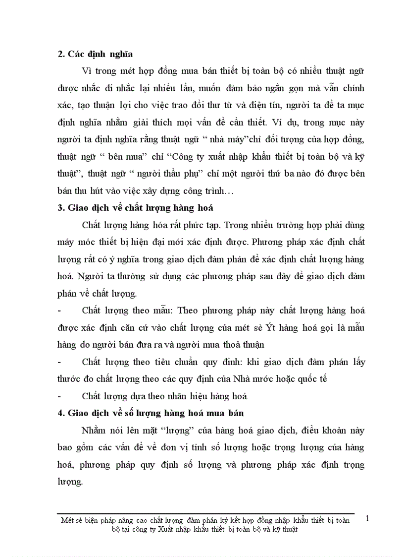 image for page Một số biện pháp nâng cao chất lượngđàm phán ký kết hợp đồng nhập khẩu thiết bị toàn bộ của Công ty xuất nhập khẩu thiết bị toàn bộ và kỹ thuật Technoimport