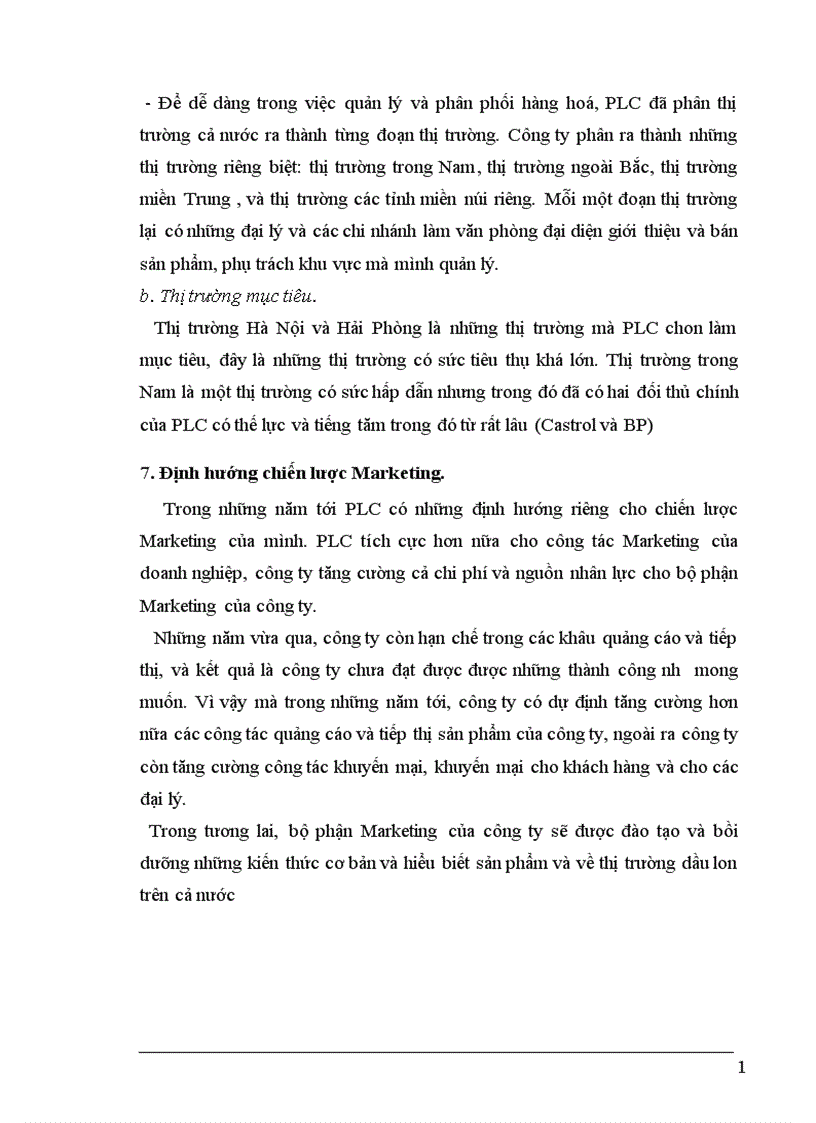 image for page Marketing Mix trong kinh doanh dầu lon ở Công ty hoá dầu Petrolimex PLC