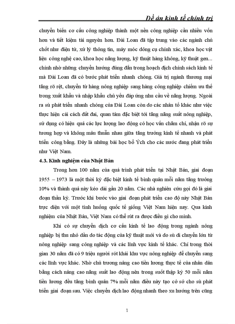 image for page Chuyển dịch cơ cấu kinh tế ngành theo hướng công nghiệp hóa hiện đại hóa 1