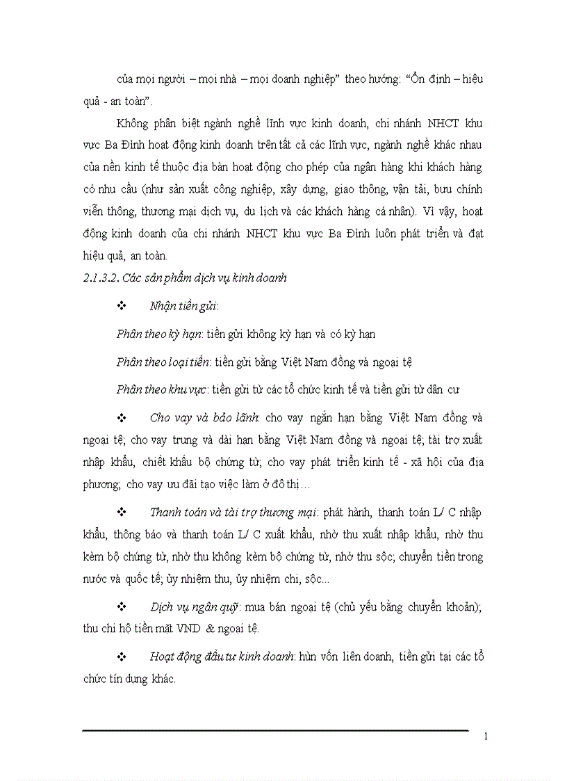 image for page Mở rộng hoạt động thanh toán L C nhập khẩu tại chi nhánh NHCT khu vực Ba Đình