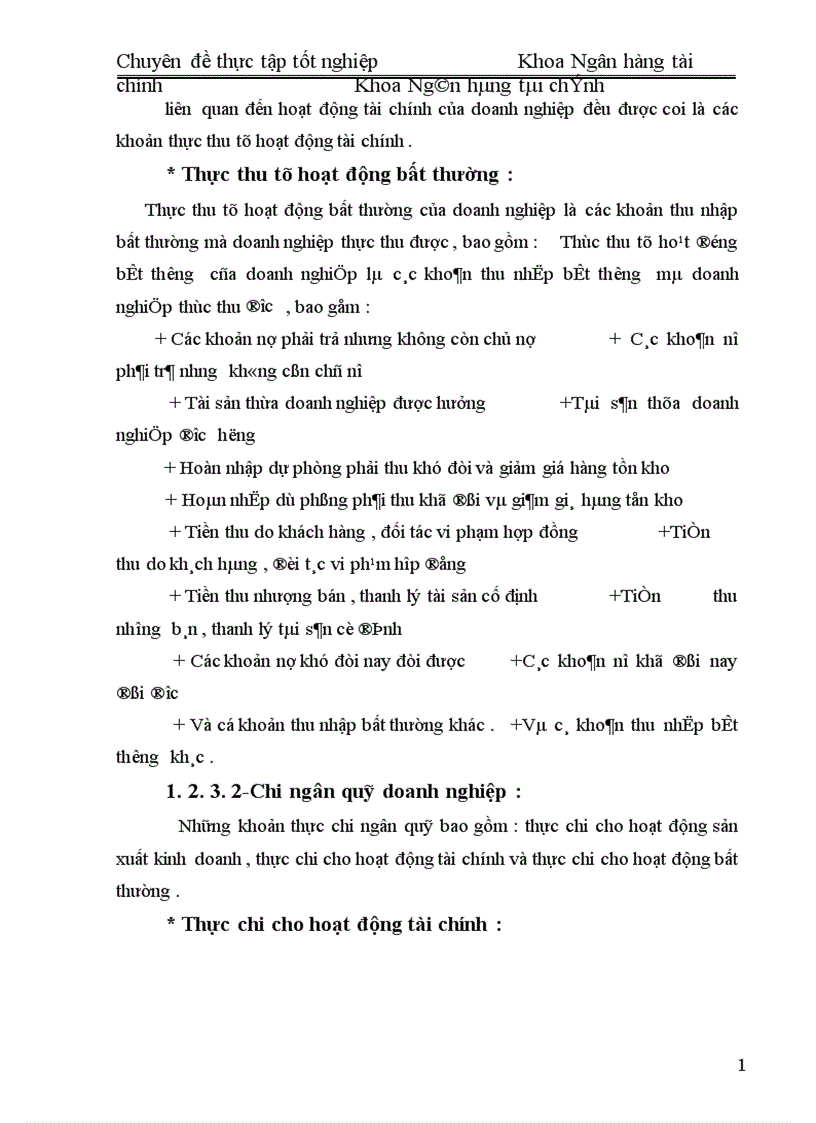 image for page Quản Lý Ngân Quỹ Tại Công TY TBGDI