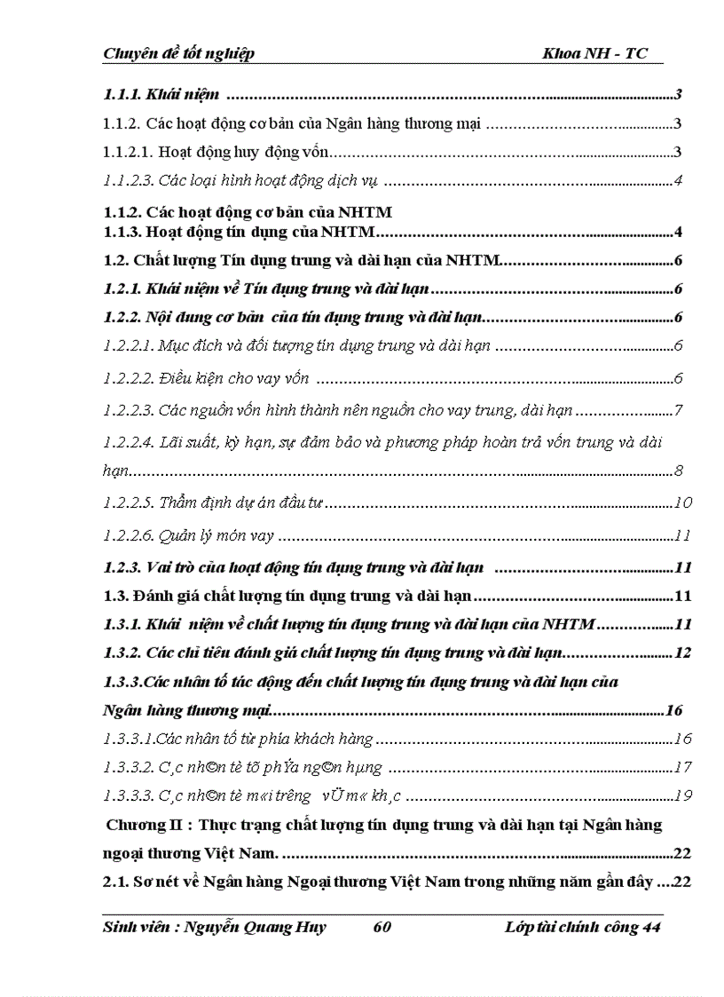 image for page Nâng cao chất lượng tín dụng trung và dài hạn tại Hội sở chính Ngân hàng Ngoại thương Việt Nam