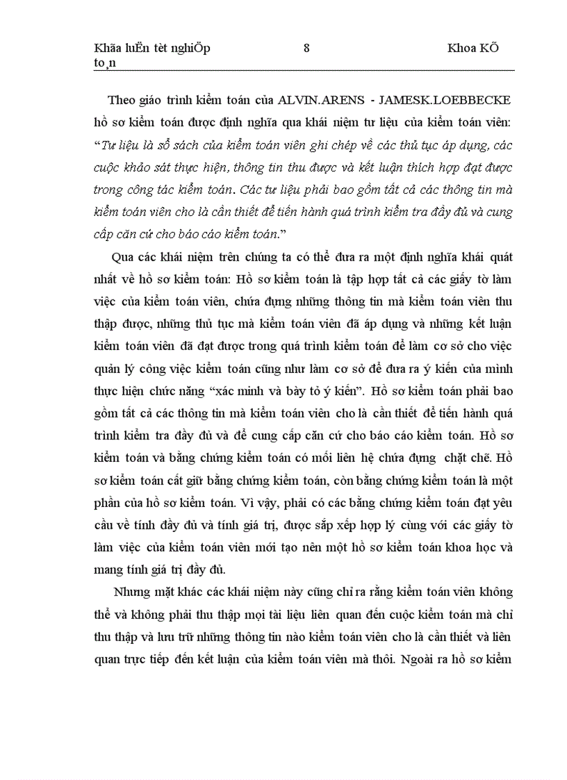 image for page Hoàn thiện tổ chức hệ thống hồ sơ kiểm toán trong kiểm toán báo cáo tài chính tại Công ty Dịch vụ Tư vấn Tài chính Kế toán và Kiểm toán 1