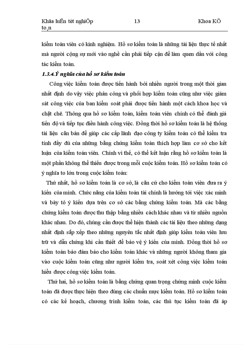 image for page Hoàn thiện tổ chức hệ thống hồ sơ kiểm toán trong kiểm toán báo cáo tài chính tại Công ty Dịch vụ Tư vấn Tài chính Kế toán và Kiểm toán 1