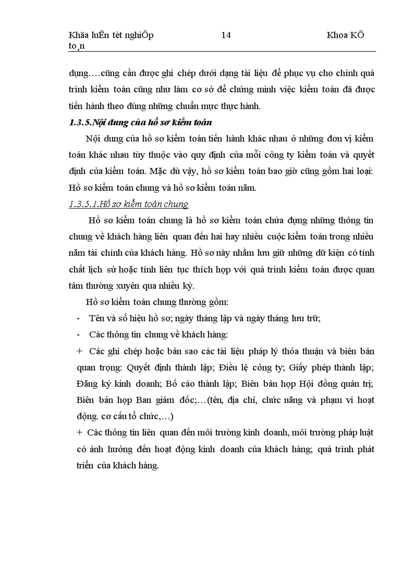 image for page Hoàn thiện tổ chức hệ thống hồ sơ kiểm toán trong kiểm toán báo cáo tài chính tại Công ty Dịch vụ Tư vấn Tài chính Kế toán và Kiểm toán 1