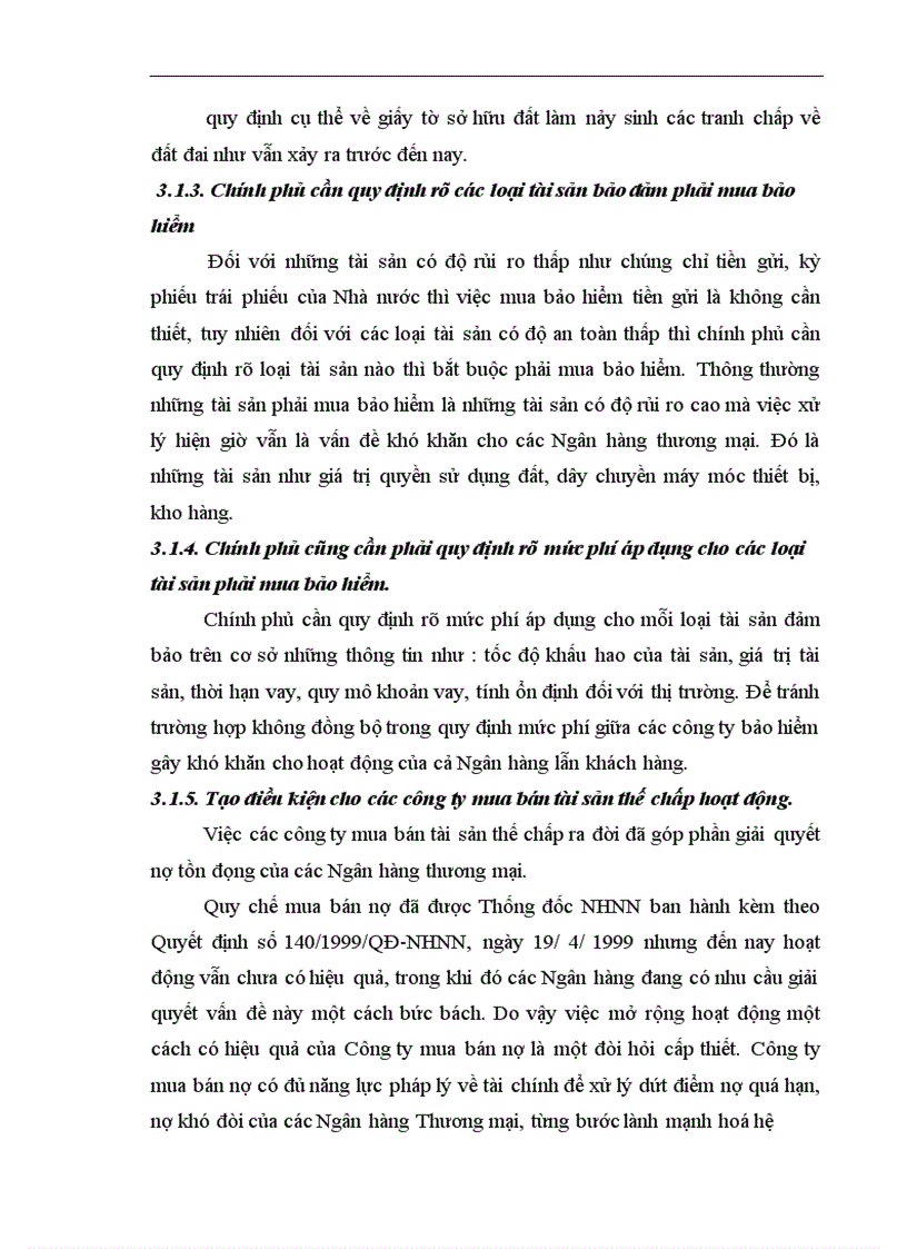 image for page Giải pháp hoàn thiện công tác bảo đảm tiền vay tại ngân hàng Nông nghiệp và phát triển nông thôn Chi nhánh Nam Hà Nội 1