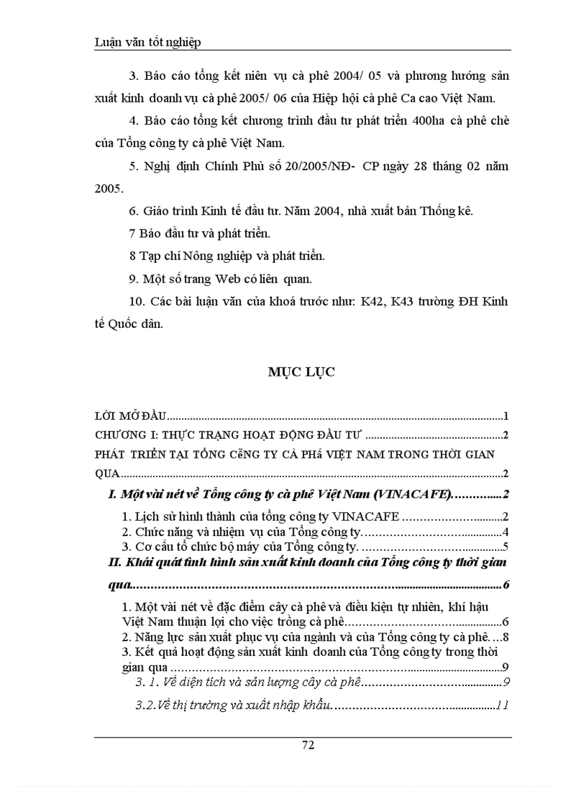 image for page Đầu tư phát triển tại Tổng công ty cà phê Việt Nam Thực trạng và giải pháp 1