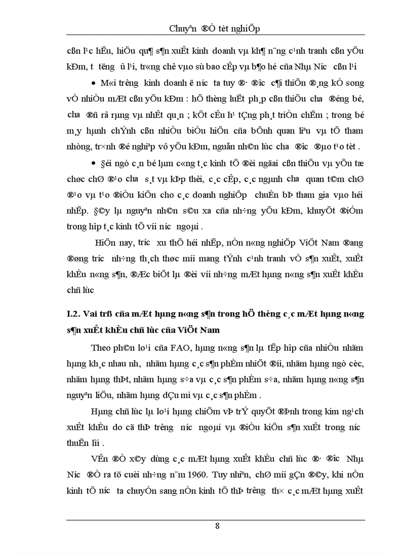 image for page Biện pháp thúc đẩy xuất khẩu các mặt hàng nông sản chủ lực của Việt Nam