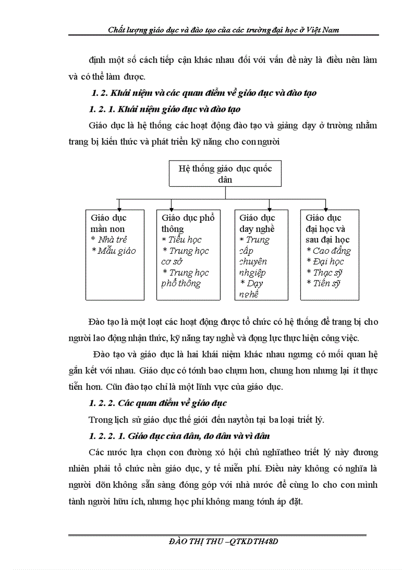 image for page Chất lượng giáo dục và đào tạo của các trường đại học ở Việt Nam 1