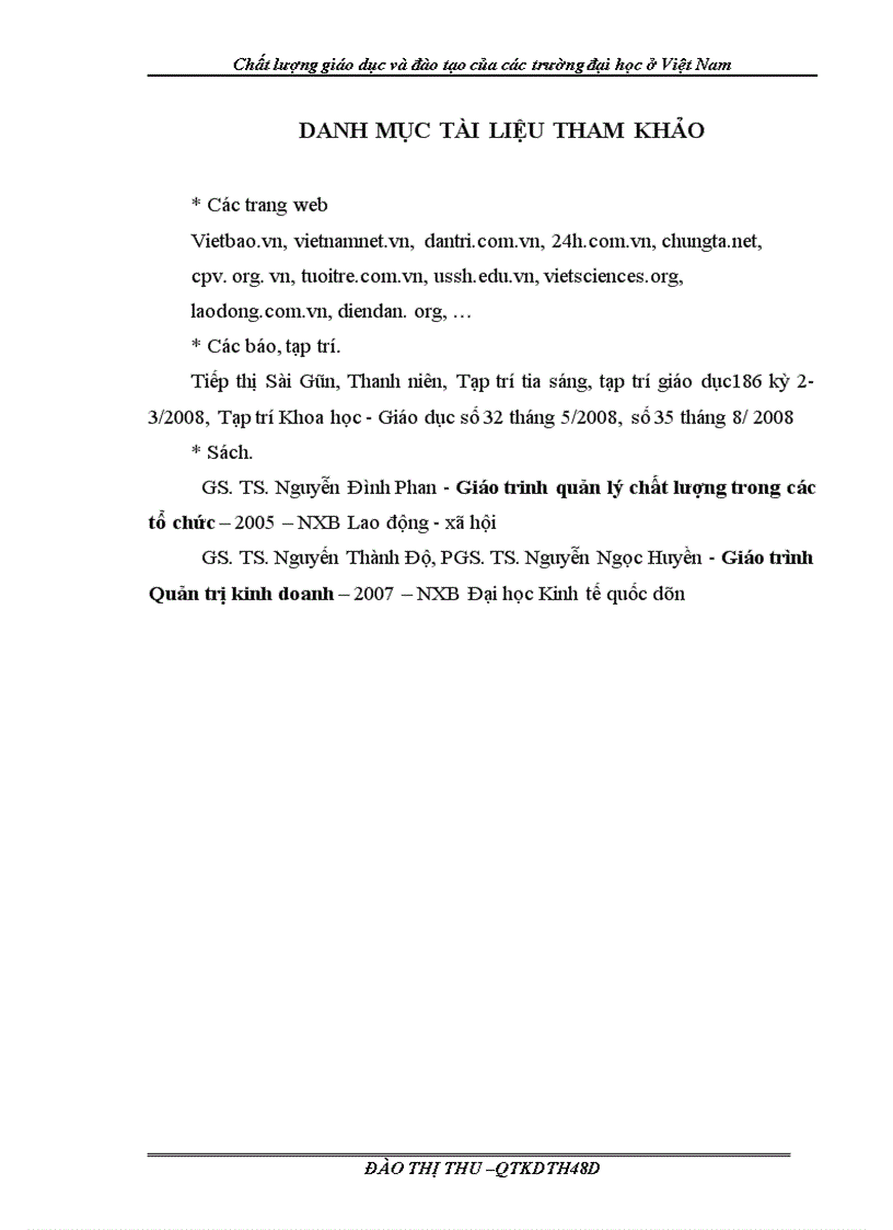 image for page Chất lượng giáo dục và đào tạo của các trường đại học ở Việt Nam 1