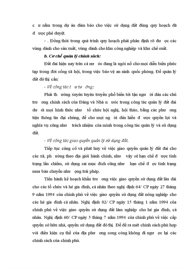 image for page Một số vấn đề quản lý nhà nước về đất đô thị 1