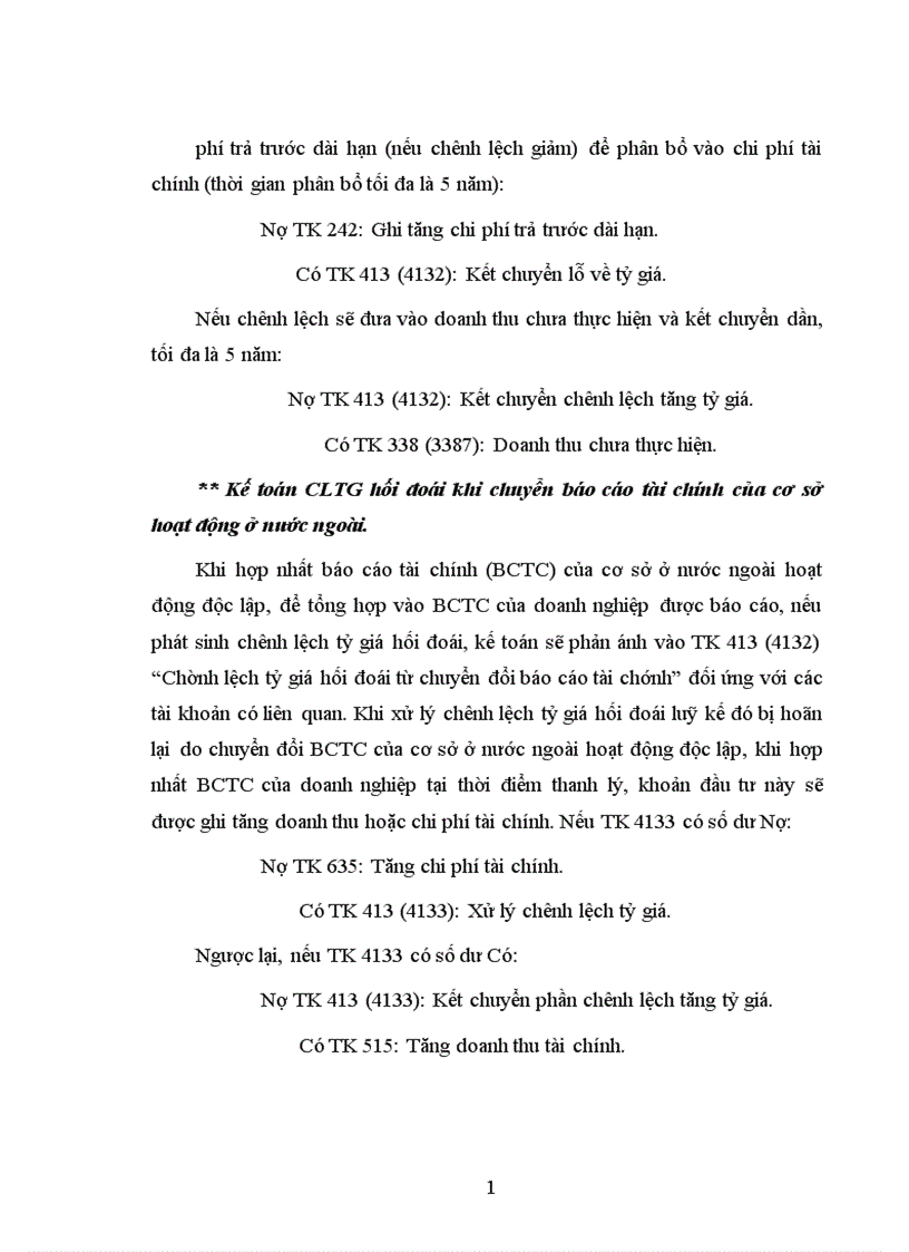image for page Bàn thêm về kế toán ngoại tệ và chênh lệch ngoại tệ ở các doanh nghiệp Việt Nam hiện nay