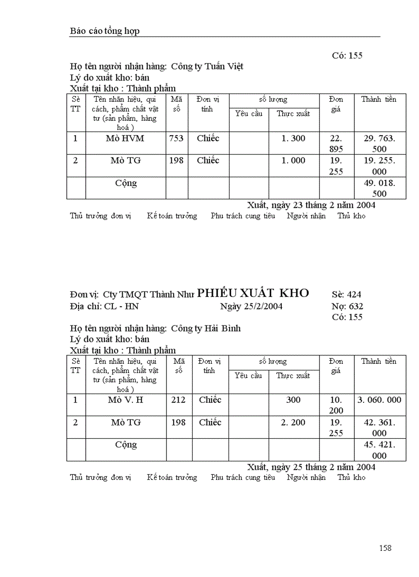 image for page bộ máy kế toán hình thức sổ kế toán tại Công ty cổ phần quốc tế thương mại Thành Như
