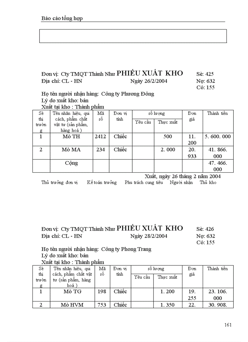 image for page bộ máy kế toán hình thức sổ kế toán tại Công ty cổ phần quốc tế thương mại Thành Như