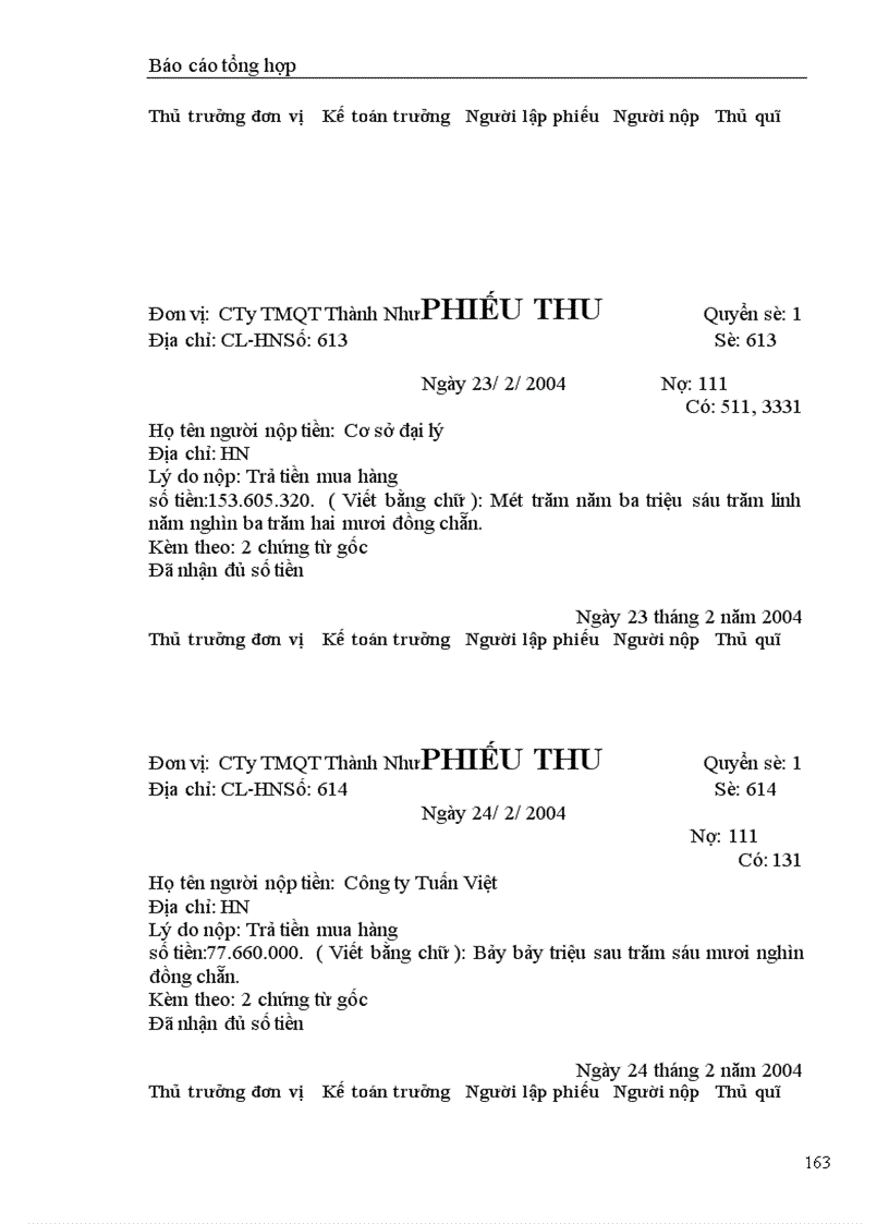 image for page bộ máy kế toán hình thức sổ kế toán tại Công ty cổ phần quốc tế thương mại Thành Như