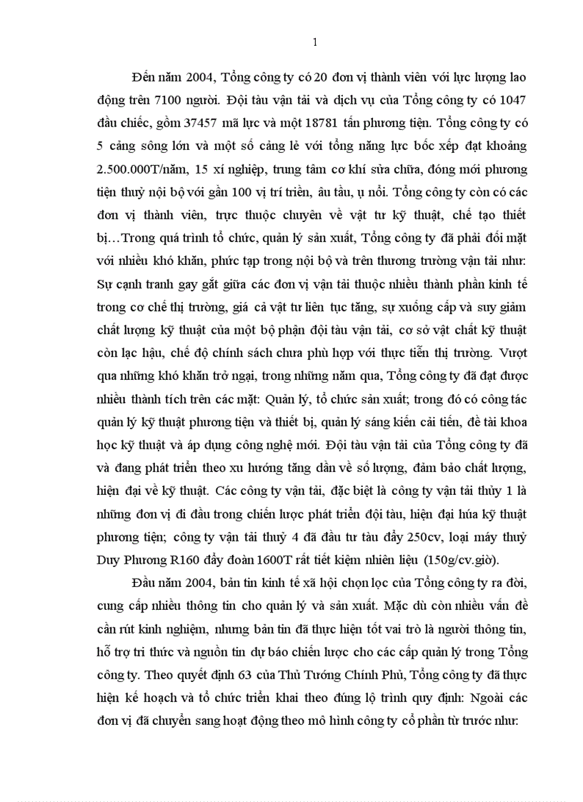 image for page hoàn thiện lập Bảng cân đối kế toán và Báo cáo kết quả kinh doanh tại Tổng công ty đường sông miền Bắc
