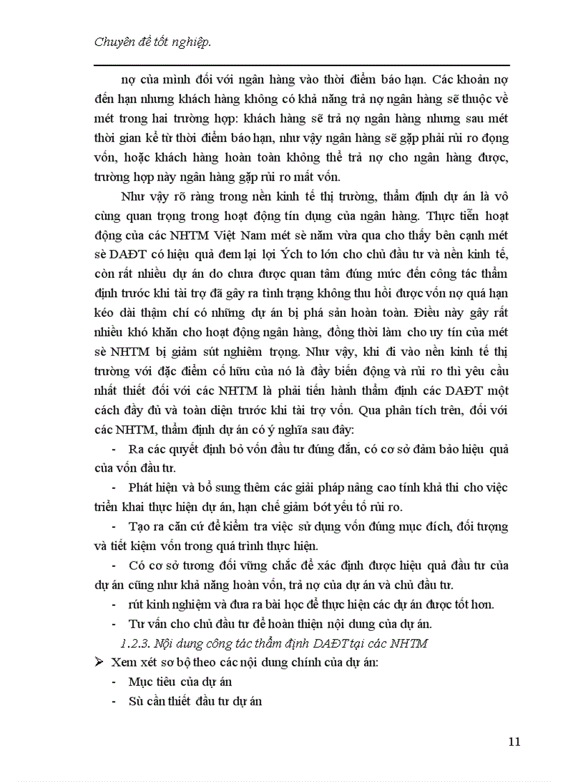 image for page Một số giải pháp nâng cao chất lượng công tác thẩm định dự án đầu tư tại chi nhánh NHCT Đống Đa 1