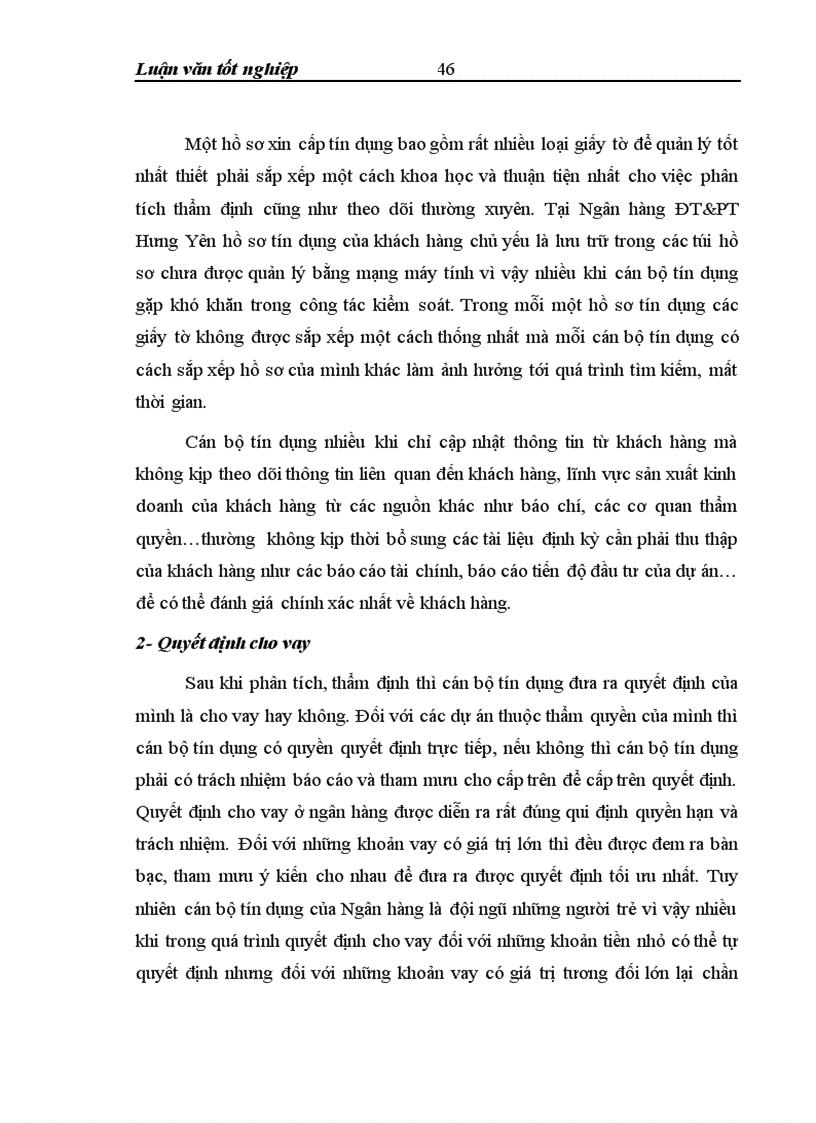 image for page Quản lý tín dụng ngắn hạn tại chi nhánh Ngân hàng ĐT PT Hưng Yên