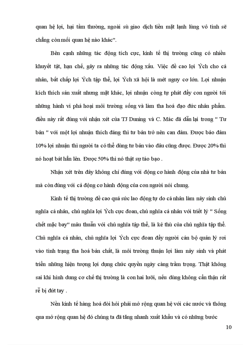 image for page Nhân cách con người trong nền kinh tế thị trường