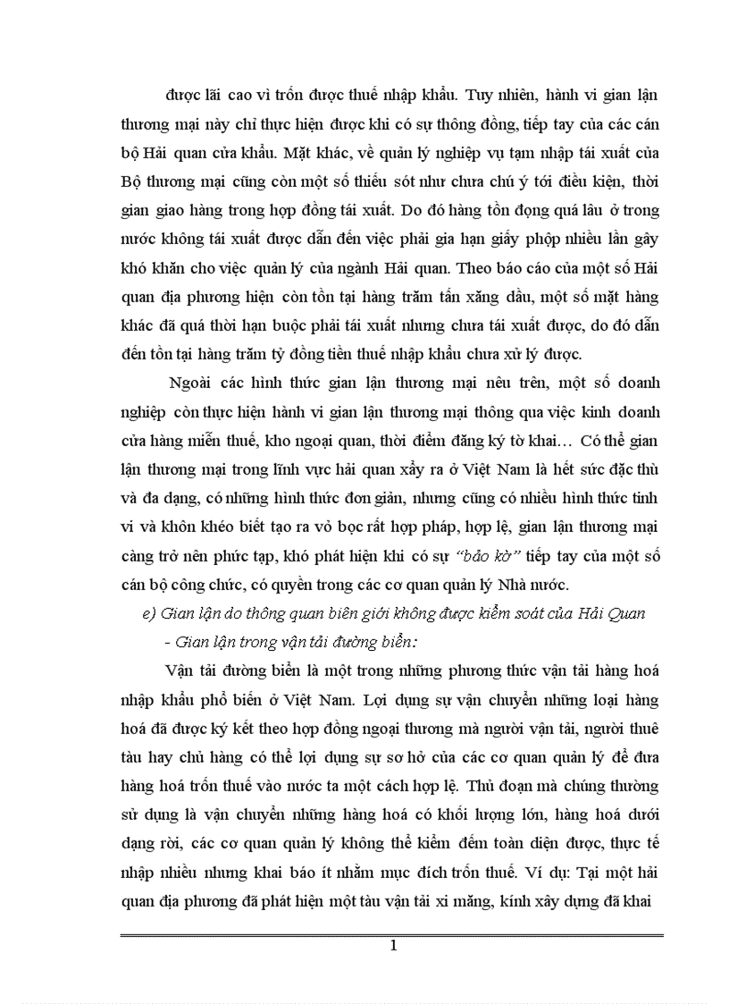 image for page Thực trạng về việc quản lý thu thuế xuất khẩu thuế nhập khẩu ở nước ta hiện nay