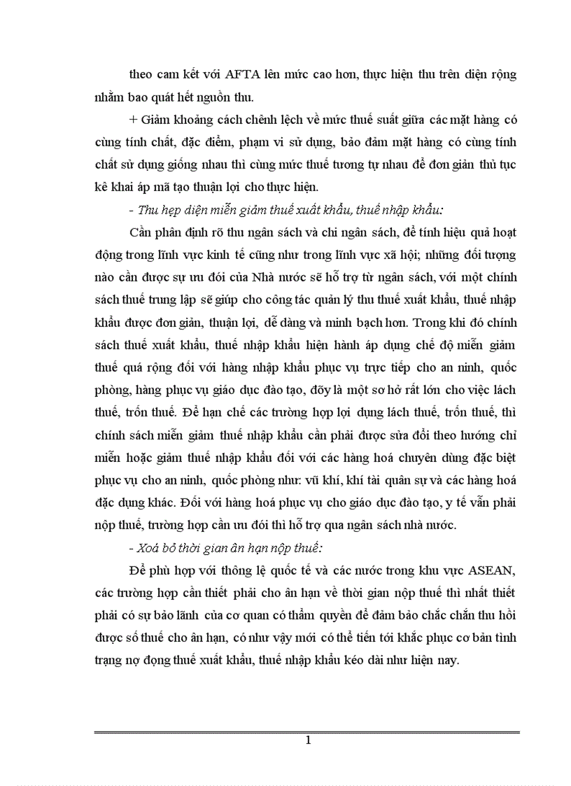 image for page Thực trạng về việc quản lý thu thuế xuất khẩu thuế nhập khẩu ở nước ta hiện nay