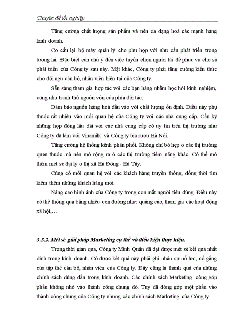 image for page Giải pháp Marketing thúc đẩy hoạt động kinh doanh của Công ty công nghệ phẩm Minh Quân 1