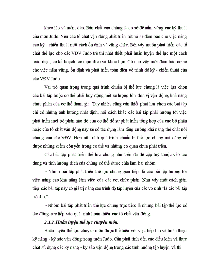 image for page Nghiên cứu lựa chọn một số bài tập phát triển sức mạnh tốc độ chi trên cho nam vận động viên Judo lứa tuổi 13 14 trường Thể thao thiếu niên 10 10 Ba Đình Hà Nội