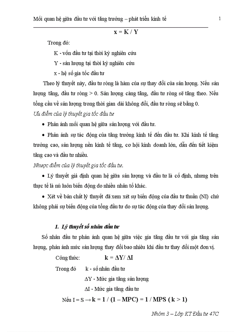 image for page Mối quan hệ tác động qua lại giữa đầu tư và tăng trưởng phát triển kinh tế