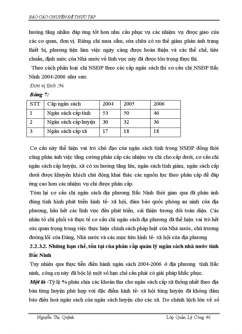 image for page Phân cấp quản lý ngân sách nhà nước giữa Tỉnh và huyện xã ở tỉnh Bắc Ninh Thực trạng phương hướng giải pháp hoàn thiện