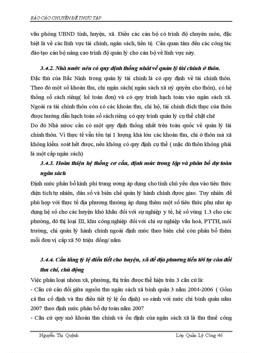 image for page Phân cấp quản lý ngân sách nhà nước giữa Tỉnh và huyện xã ở tỉnh Bắc Ninh Thực trạng phương hướng giải pháp hoàn thiện