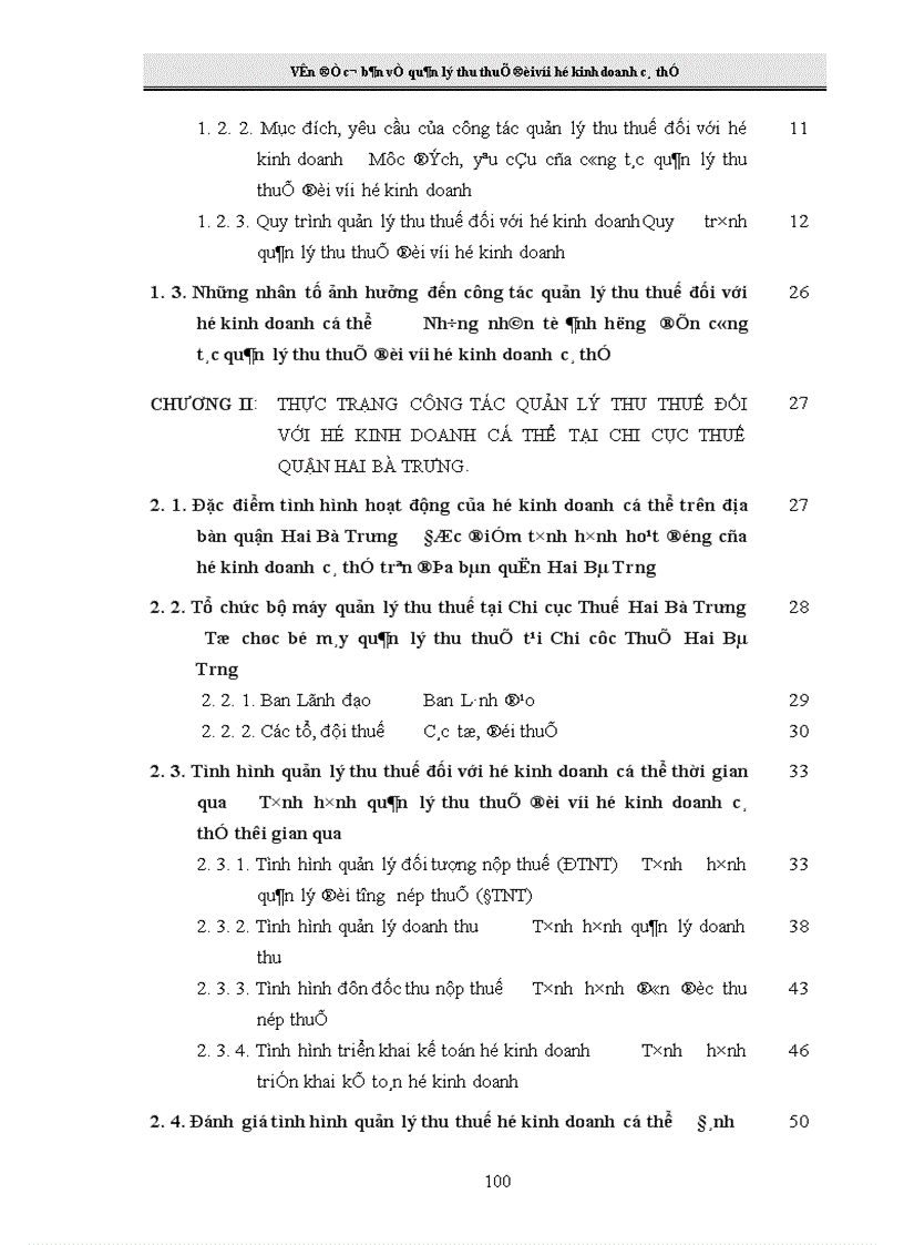 image for page Giải pháp tăng cường công tác quản lý thu thuế đối với hộ kinh doanh cá thể tại Chi cục Thuế Hai Bà Trưng 1