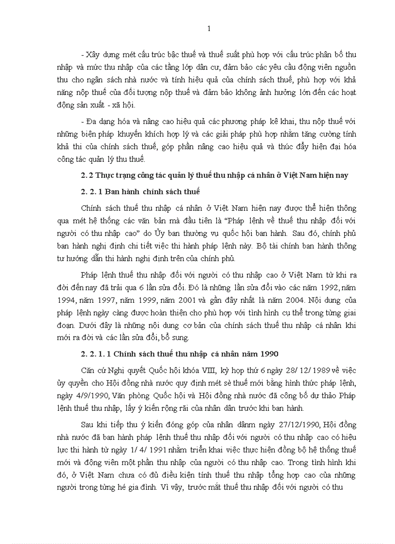 image for page Hoàn thiện công tác quản lý thuế thu nhập cá nhân ở Việt Nam hiện nay