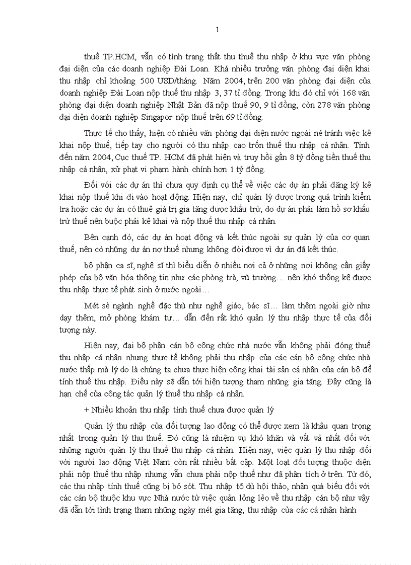 image for page Hoàn thiện công tác quản lý thuế thu nhập cá nhân ở Việt Nam hiện nay