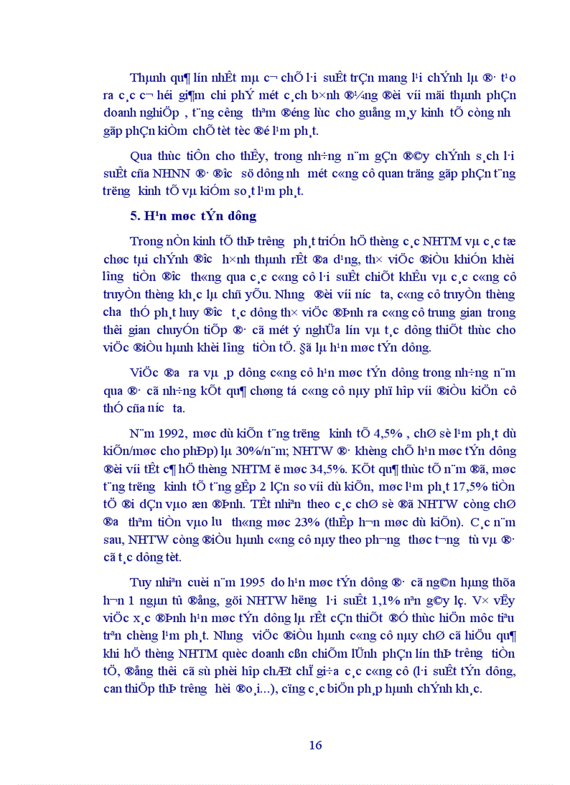 image for page Sử dụng chính sách tiền tệ nhằm kiểm soát lạm phát 1