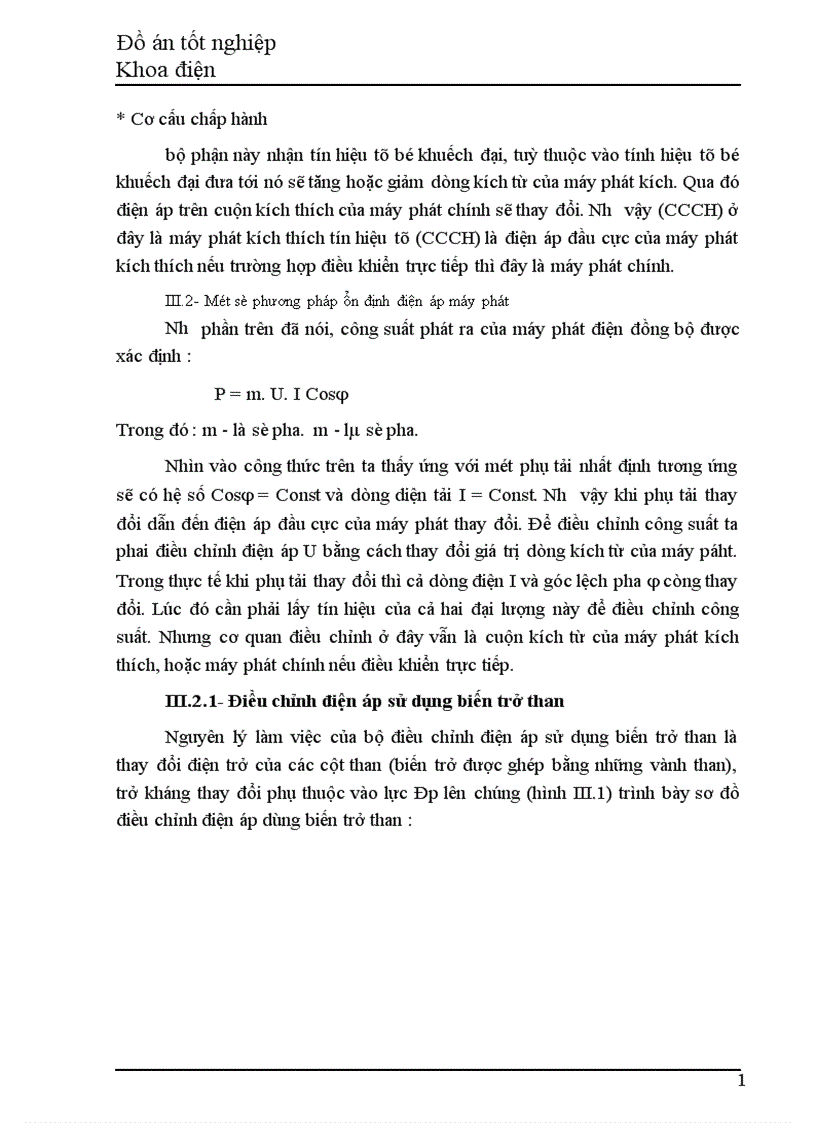 image for page Thiết kế mạch ấn định điện áp cho nhà máy nhiệt điện phả lại