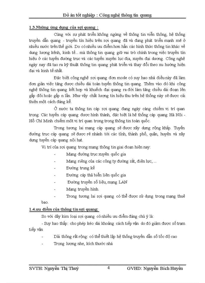 image for page Công nghệ thông tin quang đồ án tốt ngiệp Thông tin quang