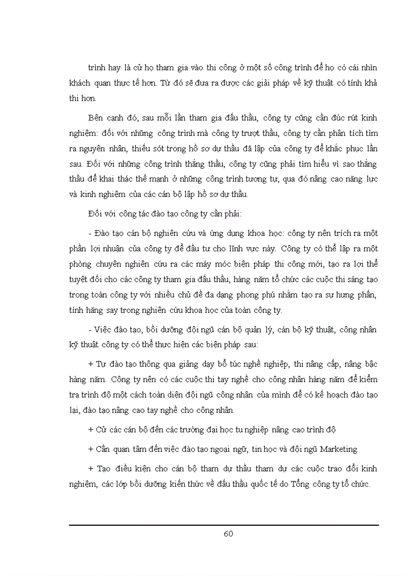 image for page Một số giải pháp nhằm nâng cao khả năng thắng thầu của công ty cổ phần xây dựng công trình giao thông