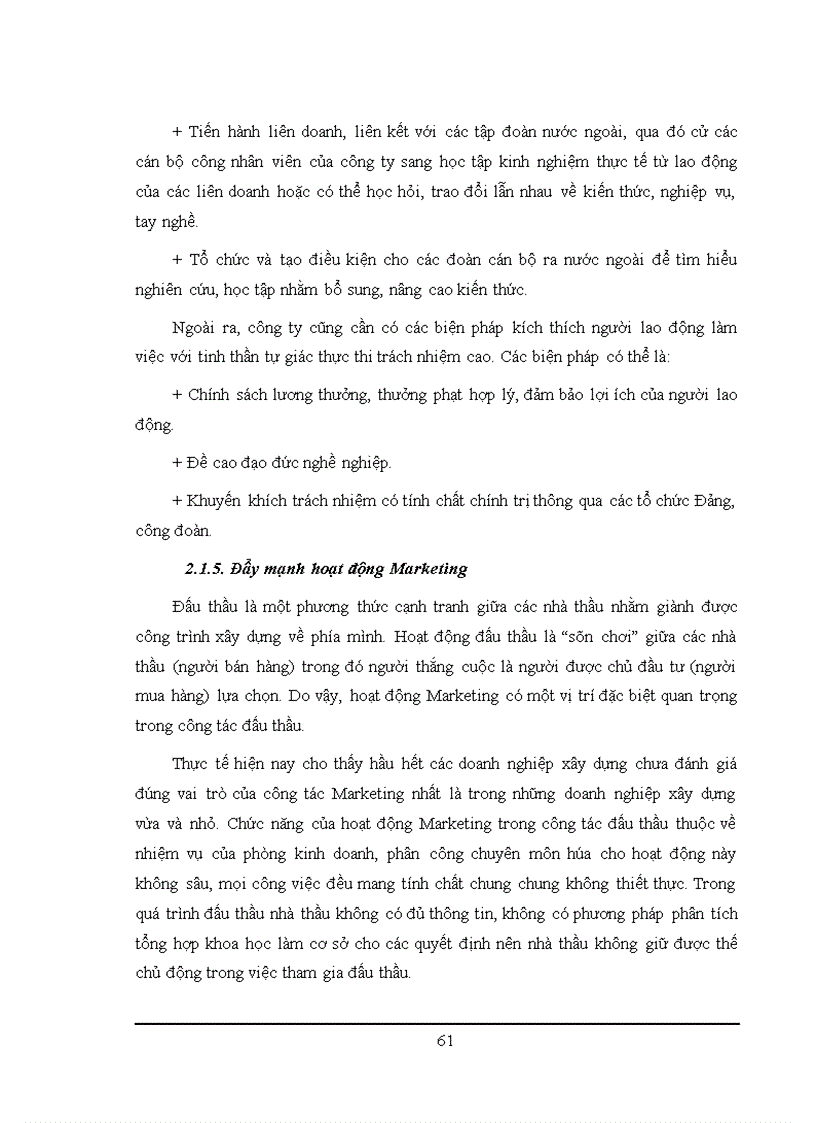 image for page Một số giải pháp nhằm nâng cao khả năng thắng thầu của công ty cổ phần xây dựng công trình giao thông