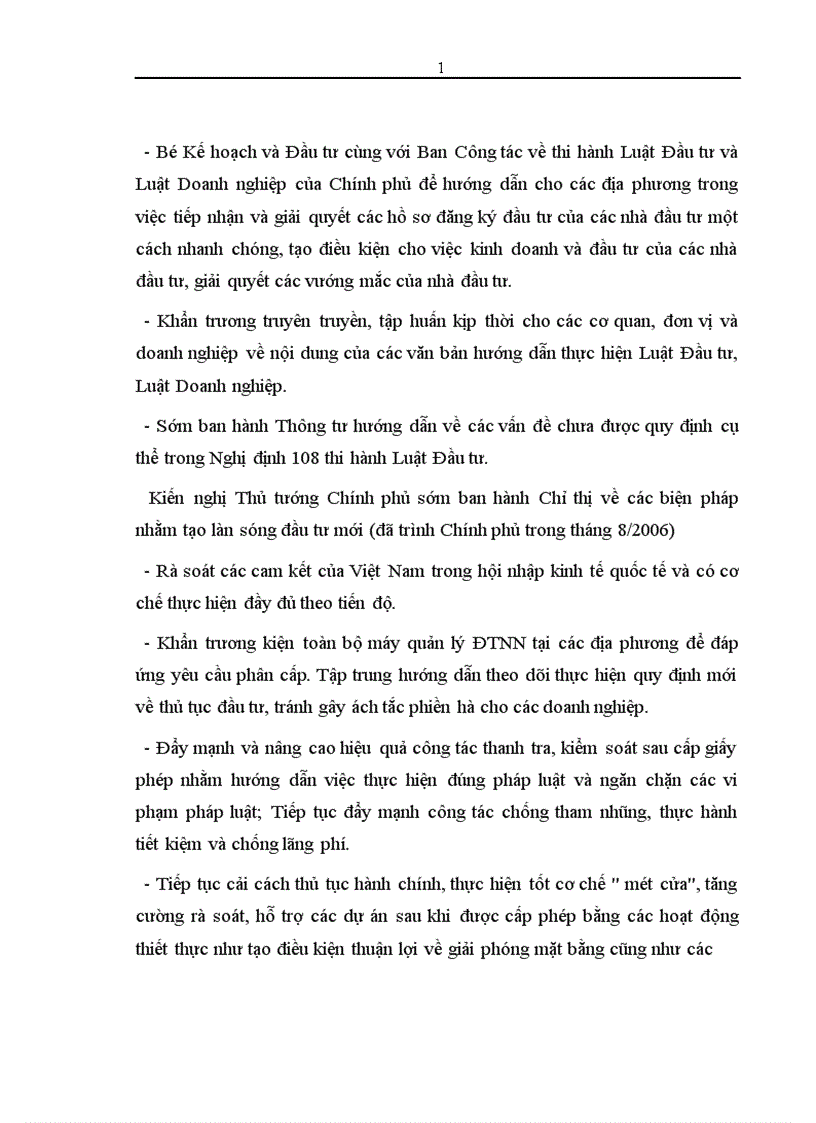 image for page Tình hình đầu tư trực tiếp nước ngoài vào Việt Nam và đầu tư Việt Nam ra nước ngoài năm 2006 Định hướng 2007