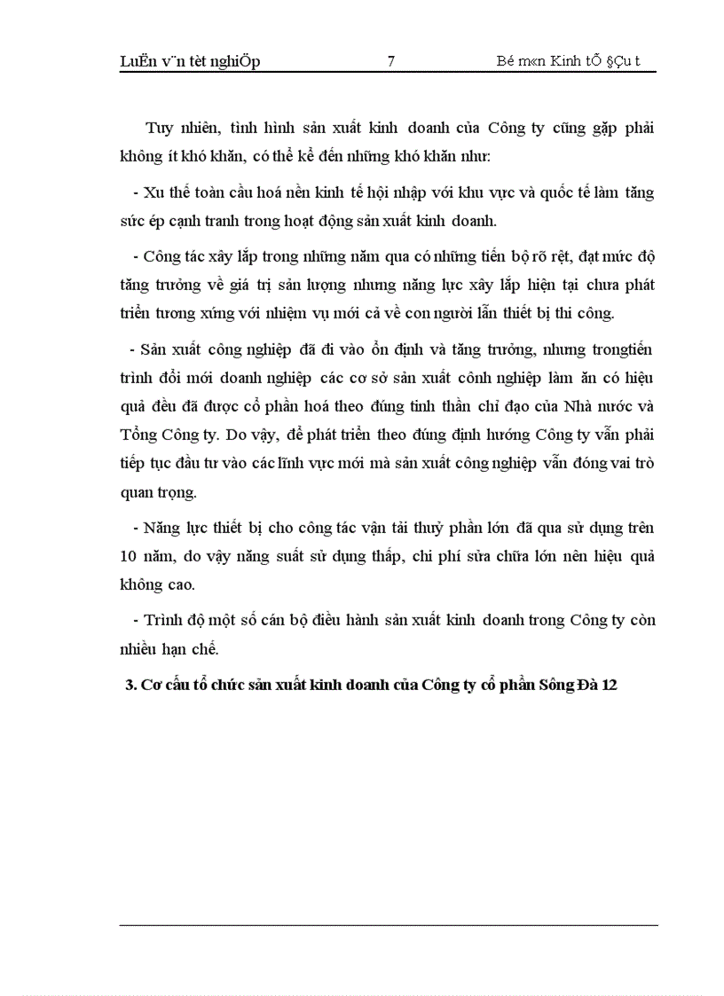 image for page Hoàn thiện công tác lập dự án đầu tư tại Công ty cổ phần Sông Đà 12