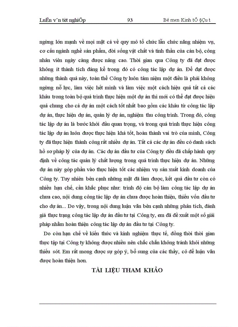 image for page Hoàn thiện công tác lập dự án đầu tư tại Công ty cổ phần Sông Đà 12