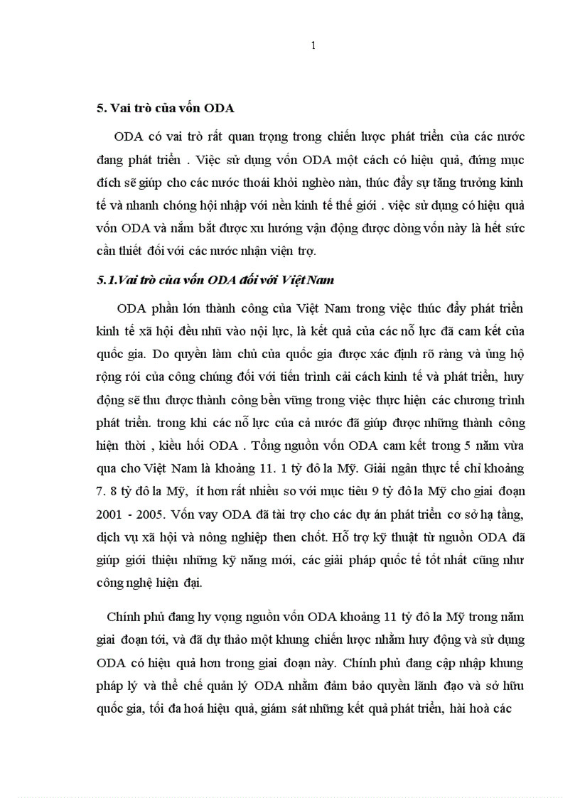 image for page Một số giải pháp nhằm sử dụng có hiệu quả vốn ODA tại Việt Nam