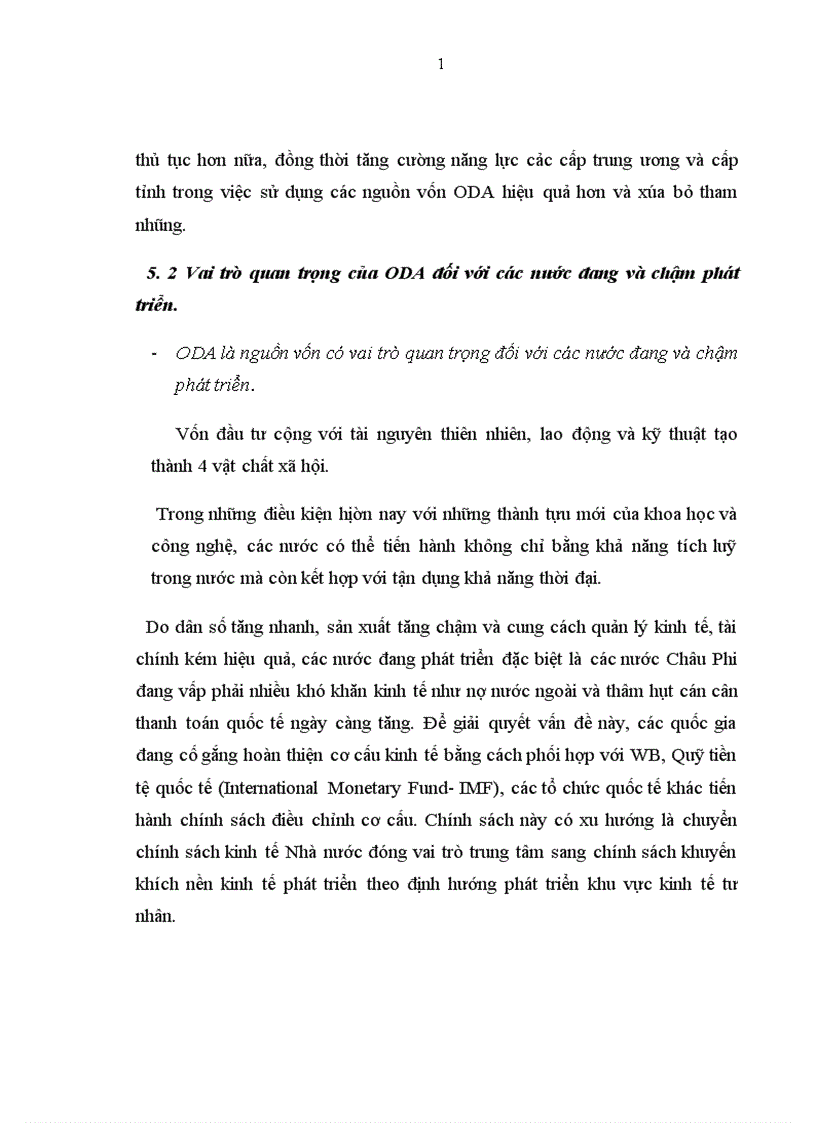 image for page Một số giải pháp nhằm sử dụng có hiệu quả vốn ODA tại Việt Nam