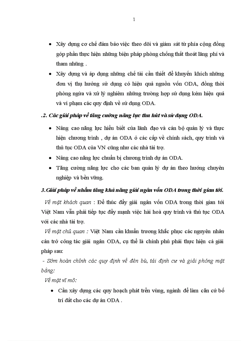 image for page Một số giải pháp nhằm sử dụng có hiệu quả vốn ODA tại Việt Nam