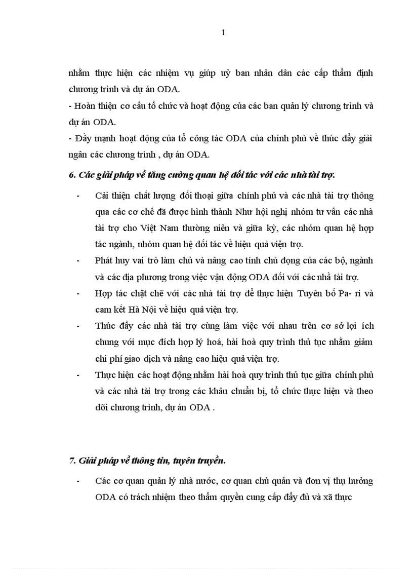 image for page Một số giải pháp nhằm sử dụng có hiệu quả vốn ODA tại Việt Nam