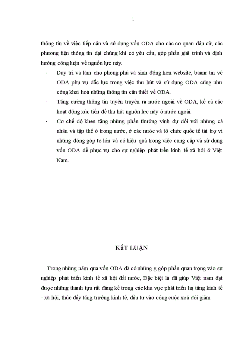 image for page Một số giải pháp nhằm sử dụng có hiệu quả vốn ODA tại Việt Nam