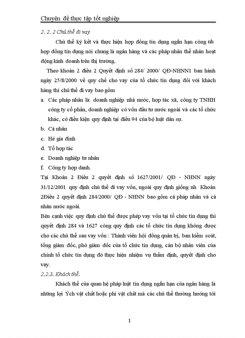 image for page Chế độ pháp lý về hợp đồng tín dụng ngắn hạn và thực tiễn áp dụng tại ngân hàng nông nghiệp và phát triển nông thôn Thăng Long