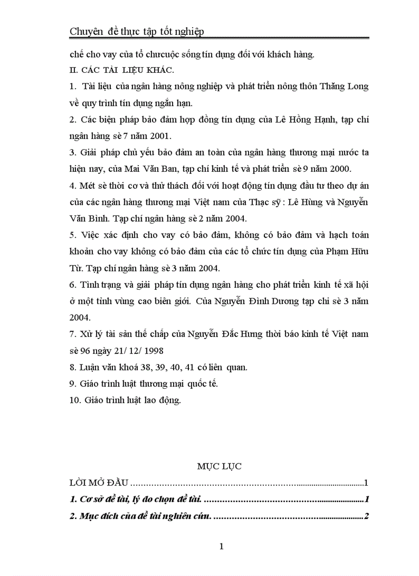 image for page Chế độ pháp lý về hợp đồng tín dụng ngắn hạn và thực tiễn áp dụng tại ngân hàng nông nghiệp và phát triển nông thôn Thăng Long