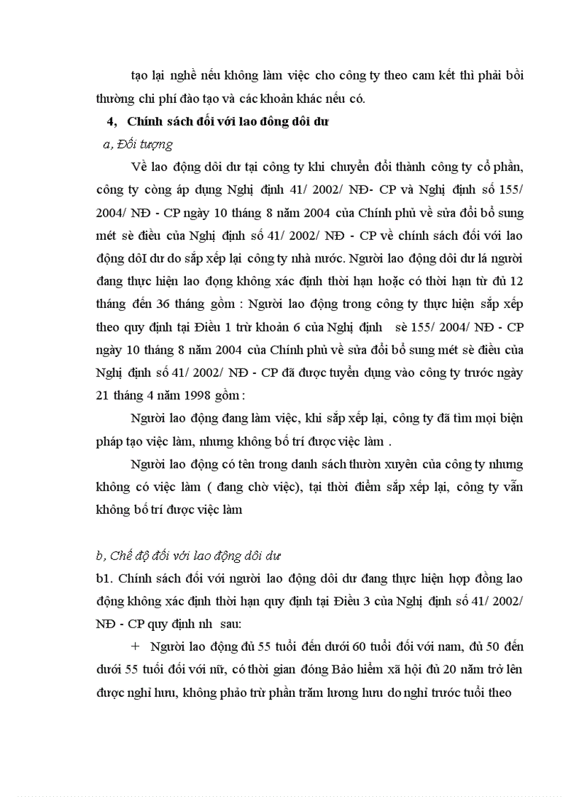 image for page Những vấn đề pháp lý về chính sách đối với người lao động trong quá trình cổ phần hoá Công ty Vật tư Thuỷ sản Hạ Long