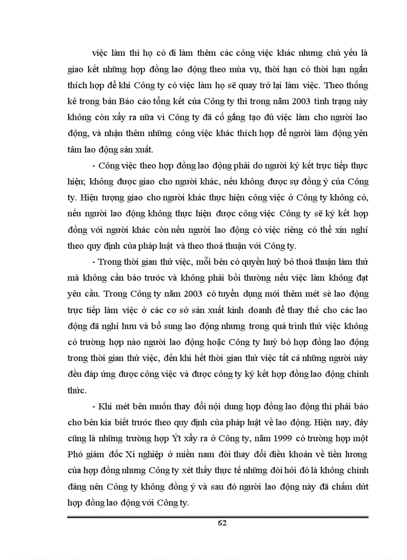 image for page Chế độ pháp lý về hợp đồng lao động và thực tiễn áp dụng tại Công ty